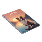 Rode en Witte Collie bij het Meer Notitieboek (Rechterzijde)