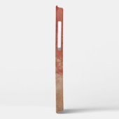 RODE EN WITTE CONCRETE WALEN Case-Mate iPhone CASE (Achterkant / Links)
