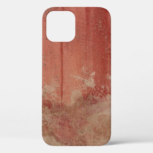 RODE EN WITTE CONCRETE WALEN Case-Mate iPhone CASE (Achterkant)