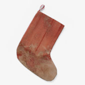 RODE EN WITTE CONCRETE WALEN KLEINE KERSTSOK (Voorkant (Hangend))