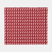 Rode en witte deken (Voorkant (Horizontaal))