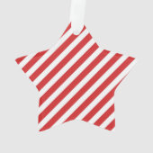 Rode en witte diagonale strepen ornament (achterkant)