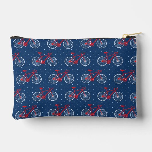Rode en Witte Fiets Etui (Achterkant)