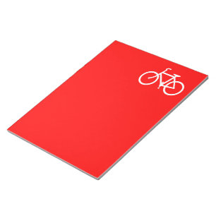 Rode en Witte Fiets Notitieblok