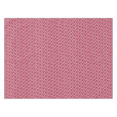  rode en witte flora Dianthus Barbatus Tafelkleed (Voorkant (Horizontaal))