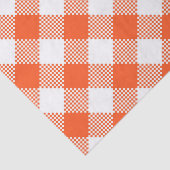 RODE EN WITTE GECONTROLEERDE PLAATTERS TISSUEPAPIER (Detail)