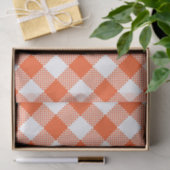 RODE EN WITTE GECONTROLEERDE PLAATTERS TISSUEPAPIER (Geschenk)