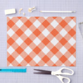 RODE EN WITTE GECONTROLEERDE PLAATTERS TISSUEPAPIER (Craft)