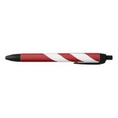 Rode en witte gestreepte pen (Bodem)
