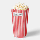 Rode en Witte Gestreepte Popcorn Favor Doos Bedankdoosjes (Popped)