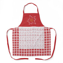  rode en witte gingham Edelweiss