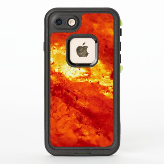 Rode en witte hete lava (Achterkant)