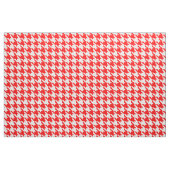 Rode en witte Houndstooth-controle Stof (Fat Quarter)