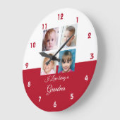 Rode en witte liefde zijn foto's van oma's grote klok (Hoek)