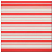 Rode en witte lijnen stof (Swatch)