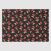 Rode en witte paddenstoel tissuepapier (Voorkant)