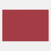 Rode en witte pooldot en gestreept kerstmis inpakpapier vel (Voorkant 3)