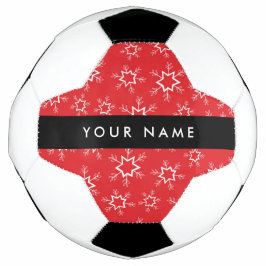 Rode en witte sneeuwvlokken, Jouw naam, Personalis Voetbal