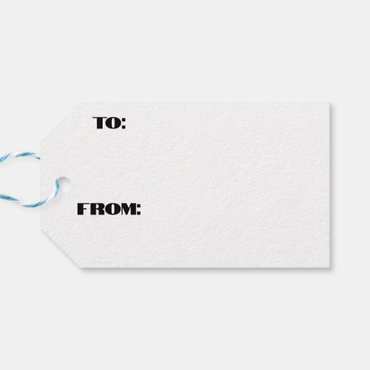 Rode en witte snoepriemen cadeaulabel (Achterkant Horizontaal)