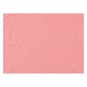 Rode en witte snoepstripes tafelkleed (Voorkant (Horizontaal))