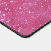 Rode en witte Spletters Bureaumat (Hoek)