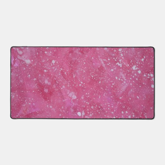 Rode en witte Spletters Bureaumat (Voorkant)