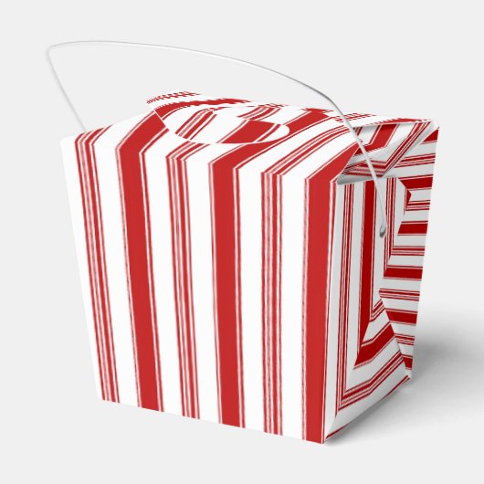 Rode en witte streep bedankdoosjes (Achterkant)