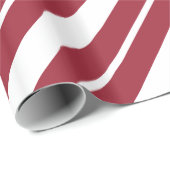 Rode en witte strepen Candy Cane of Amerika Thema Cadeaupapier (Rol Hoek)