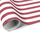 Rode en witte strepen Candy Cane of Amerikaans the Cadeaupapier (Rol Hoek)