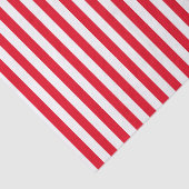 Rode en witte strepen | DIY-achtergrond Tissuepapier (Detail)