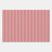 Rode en witte strepen inpakpapier vel (Voorkant)