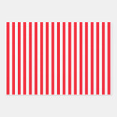 Rode en witte strepen inpakpapier vel (Voorkant 2)