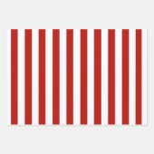 Rode en witte strepen inpakpapier vel (Voorkant 3)