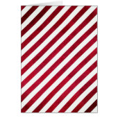 Rode en witte strepen op textiel van textiel door  (Voorkant)