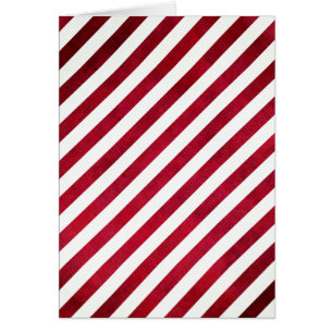 Rode en witte strepen op textiel van textiel door