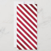 Rode en witte strepen op textiel van textiel door  (Voorkant)