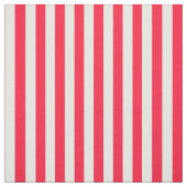 Rode en witte strips stof (Swatch)