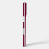 Rode en witte suikerstrepen Case-Mate iPhone case (Achterkant / Rechts)