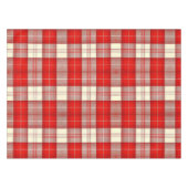 rode en witte tartan tafelkleed (Voorkant (Horizontaal))