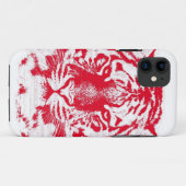 Rode en Witte Tijger Gezicht Close-up Case-Mate iPhone Case (Achterkant (horizontaal))