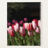 Rode en Witte Tulp Planner (Achterkant)