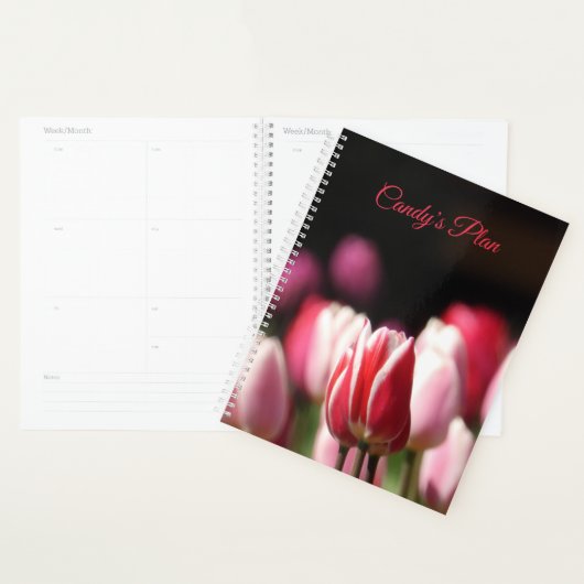Rode en Witte Tulp Planner (Display)