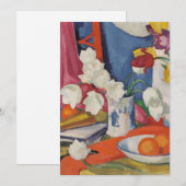 Rode en witte tulpen | Samuel John Peploe (Voorkant / Achterkant)