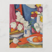 Rode en witte tulpen | Samuel John Peploe Briefkaart (Voorkant)