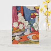 Rode en witte tulpen | Samuel John Peploe Kaart (Gele Bloem)