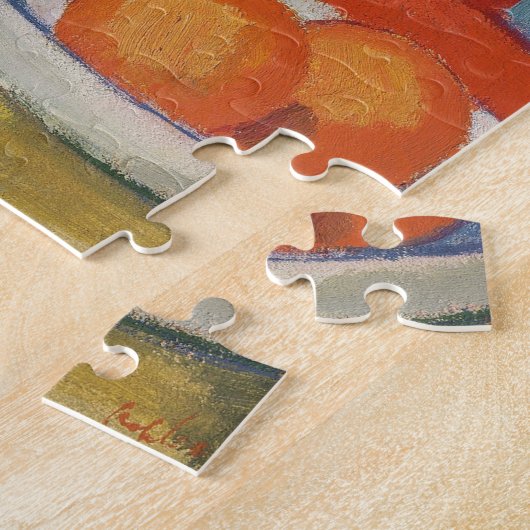 Rode en witte tulpen | Samuel John Peploe Legpuzzel (Zijkant)