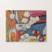 Rode en witte tulpen | Samuel John Peploe Legpuzzel (Horizontaal)