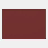 Rode en zilvervis inpakpapier vel (Voorkant 3)