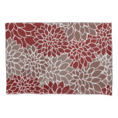 Rode en zilvervis kussensloop (Voorkant)