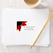  rode en zwarte Adresetiketten Etiket (Insitu)